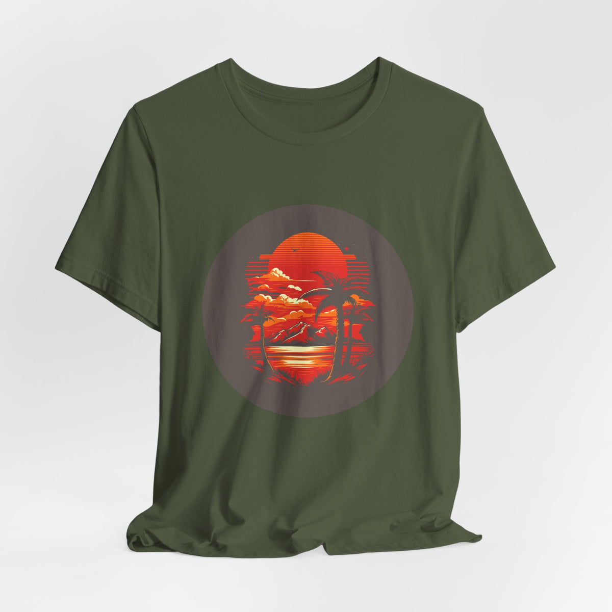 Circle the Sun T-Shirt — Minimal Sun Graphic Tee