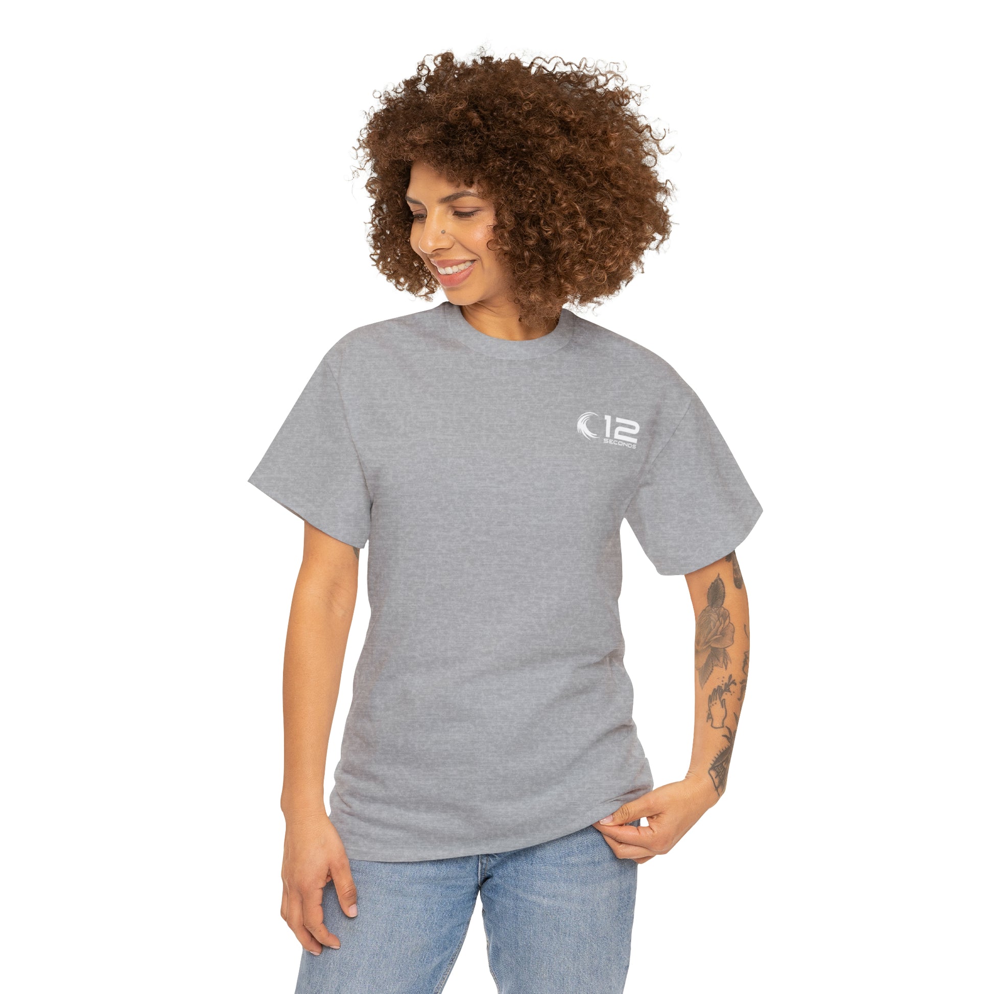 Unisex Heavy Cotton Tee - BAD HARE DAY - 12 SECONDS APPAREL