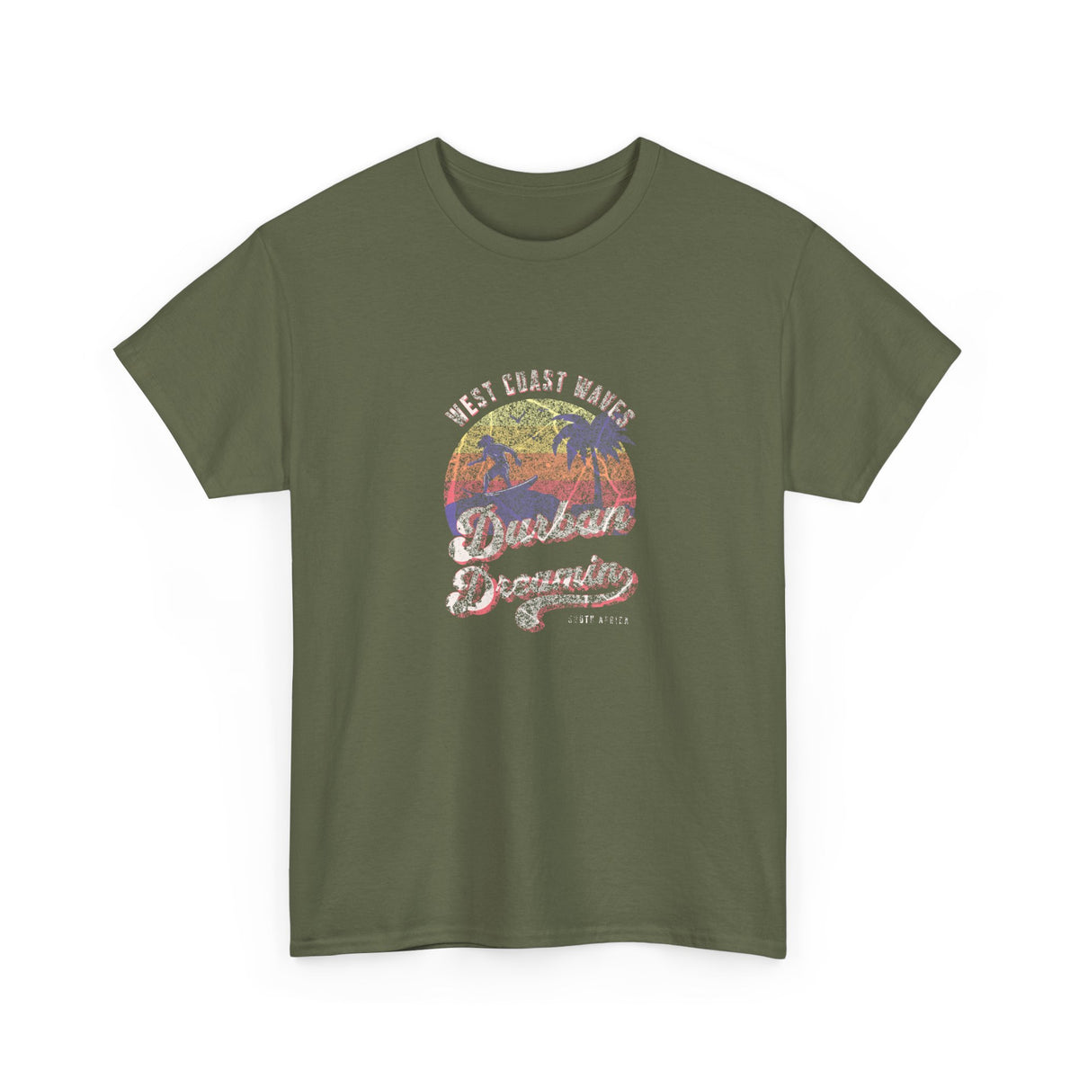Durban Dreamin' Beach T-Shirt — Surf Sunset Graphic Tee