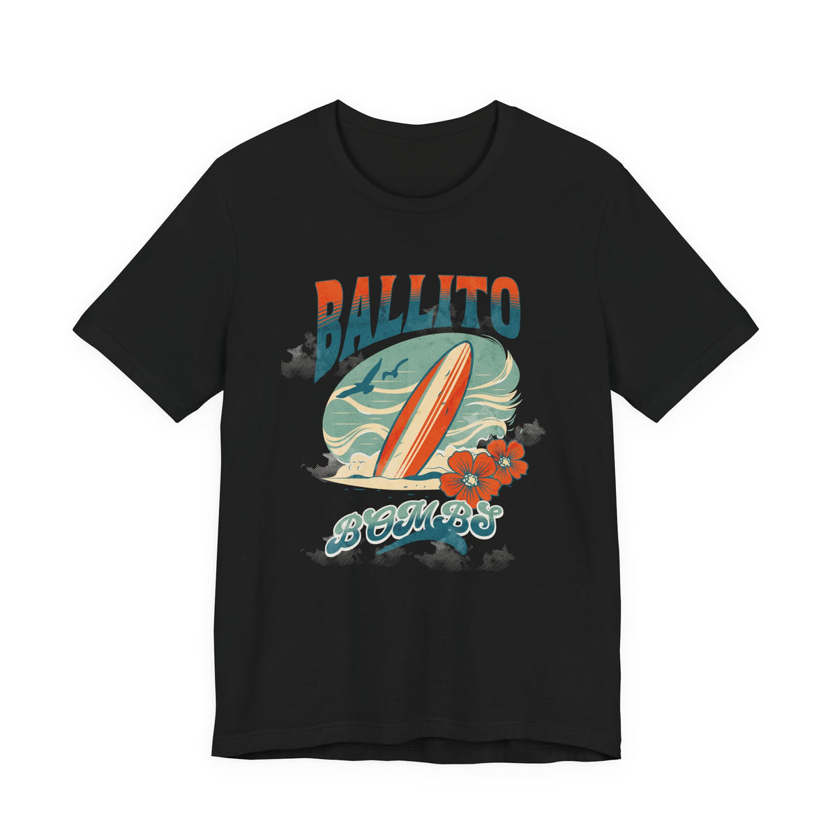 Ballito Bombs Surf T-Shirt — South African Surf Graphic Tee