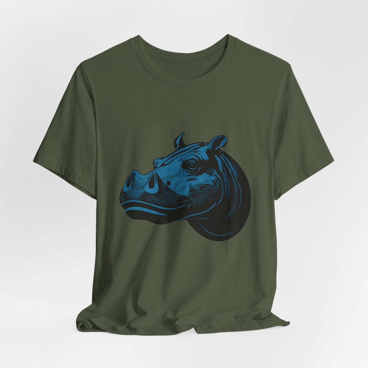 Imvubu Hippo T-Shirt — African Wildlife Graphic Tee