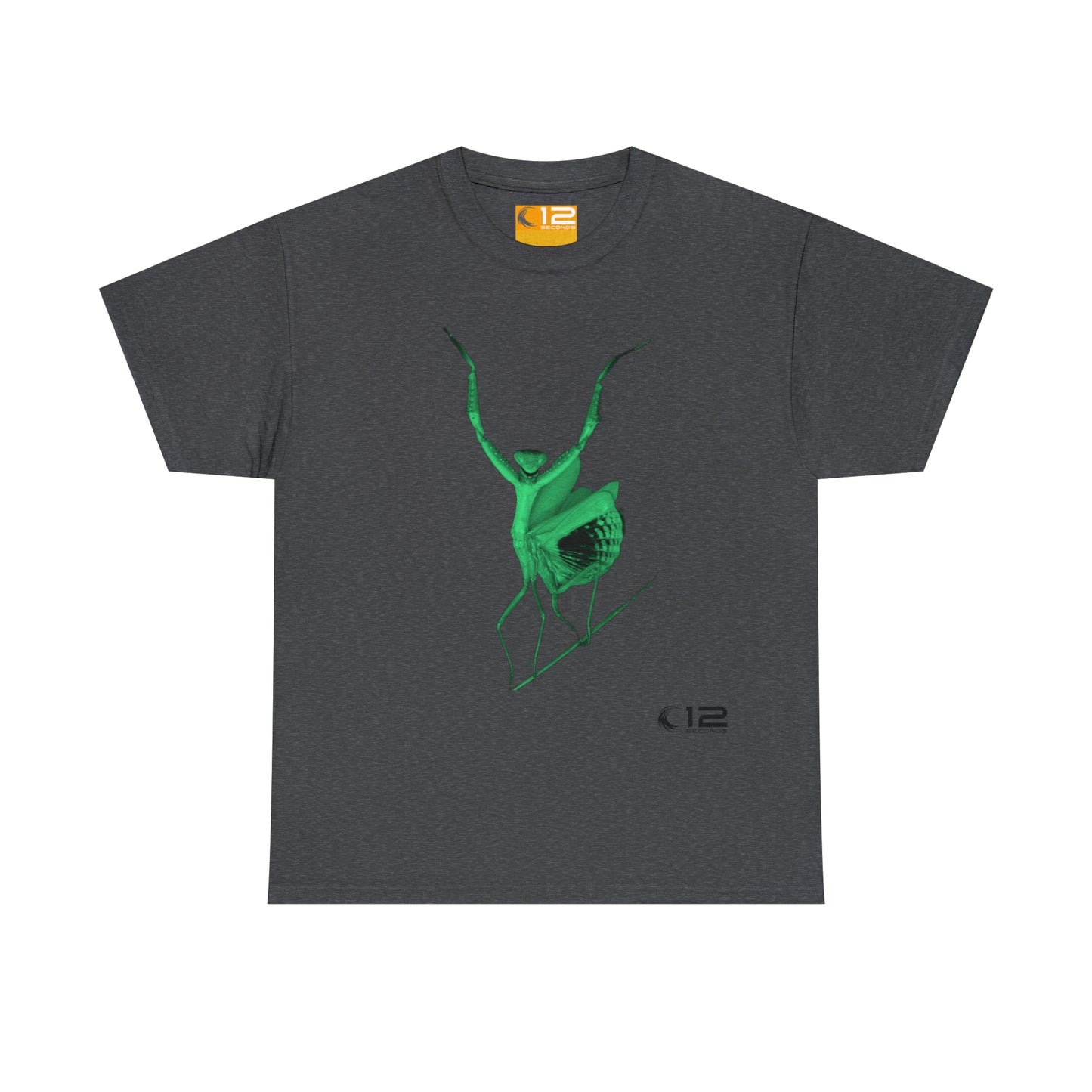 Heavy Cotton Tee - PRAYING MANTIS - 12 SECONDS APPAREL