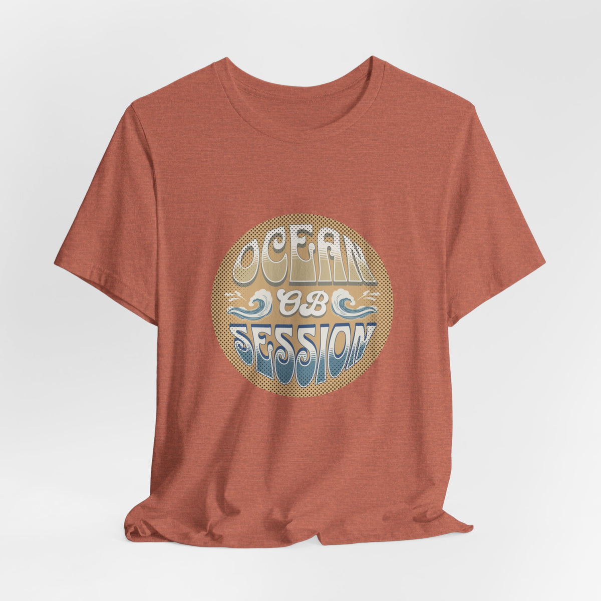 Ocean Obsession Sunset T-Shirt — Surf Graphic Tee