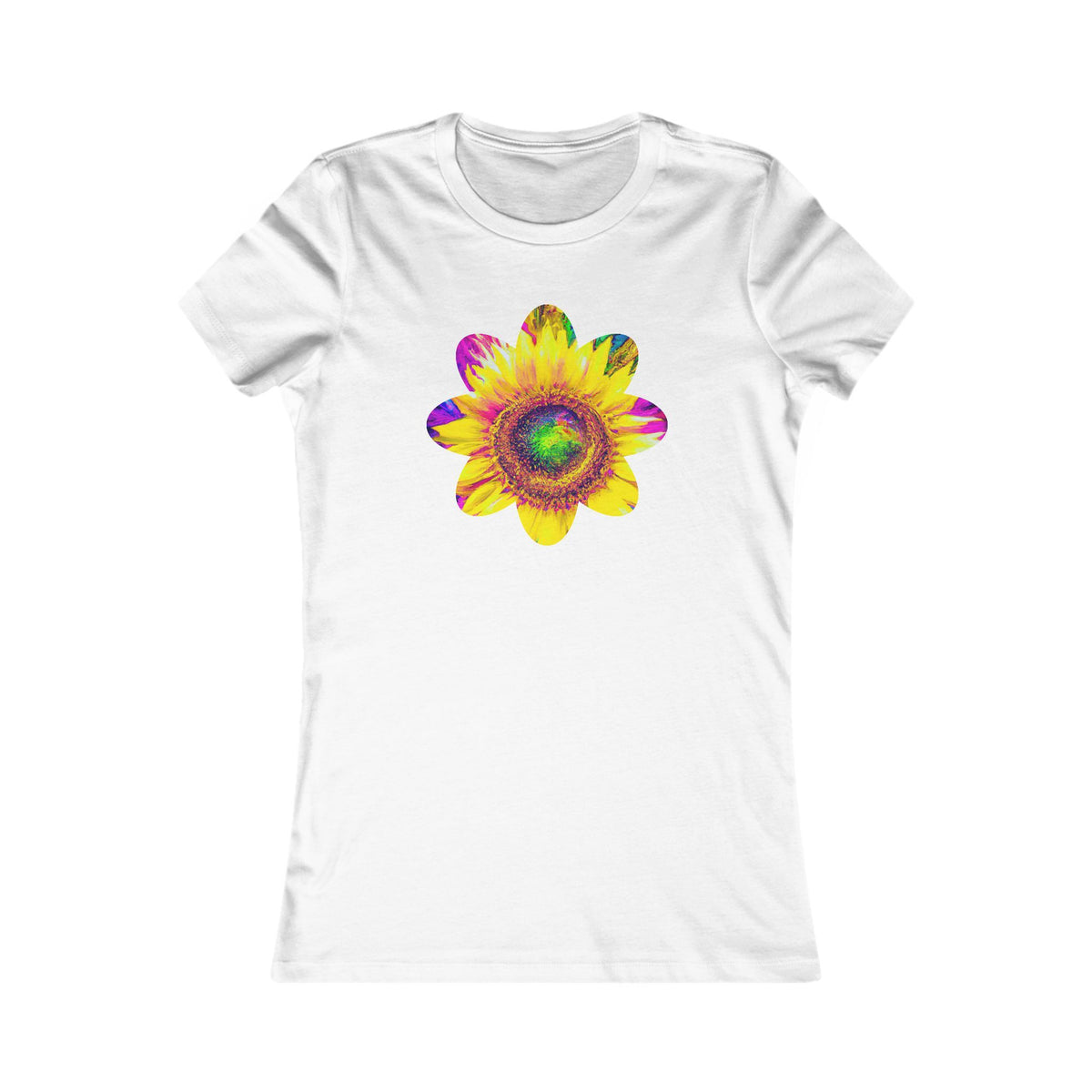 Sunflower T-Shirt for Women — Floral Graphic Tee