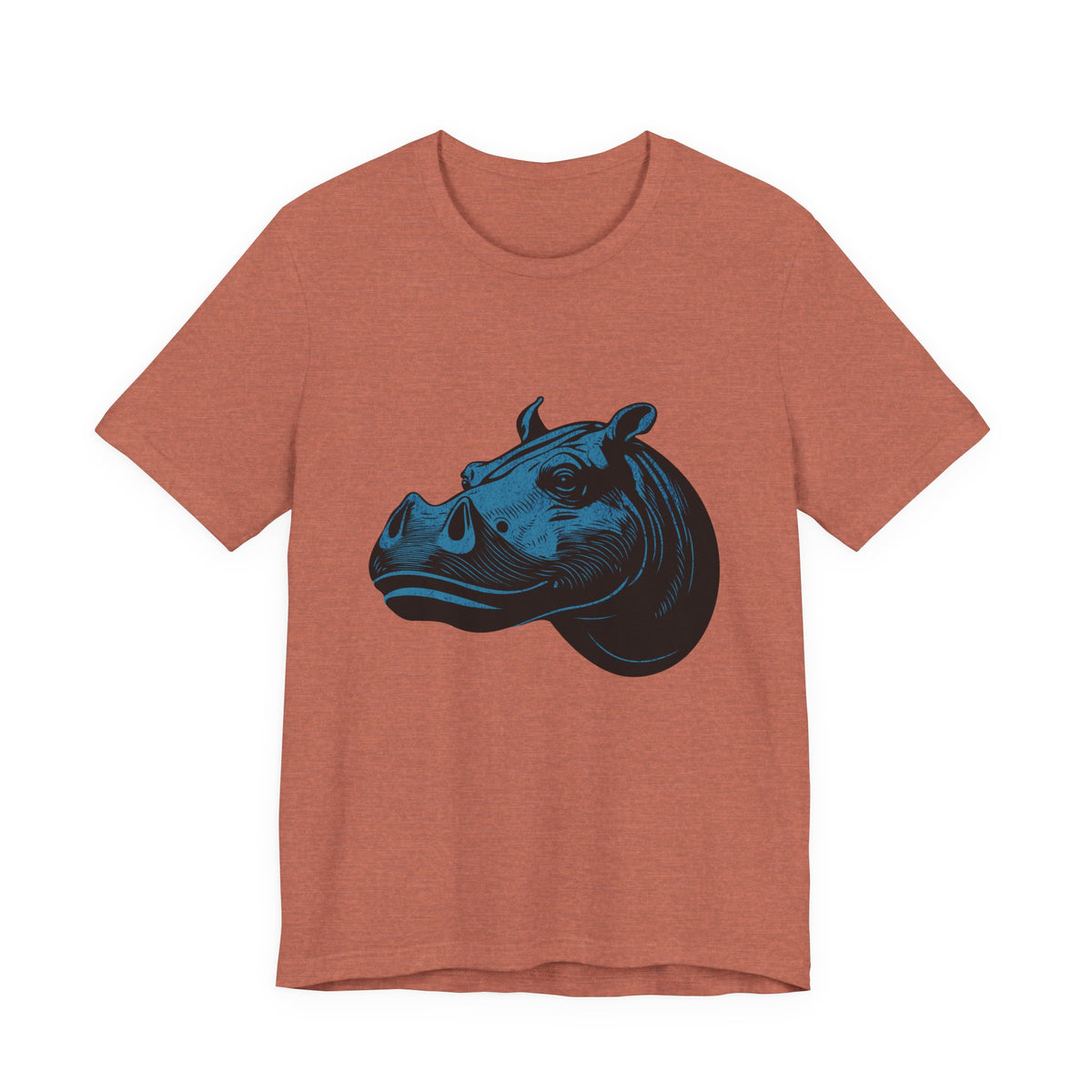 Imvubu Hippo T-Shirt — African Wildlife Graphic Tee