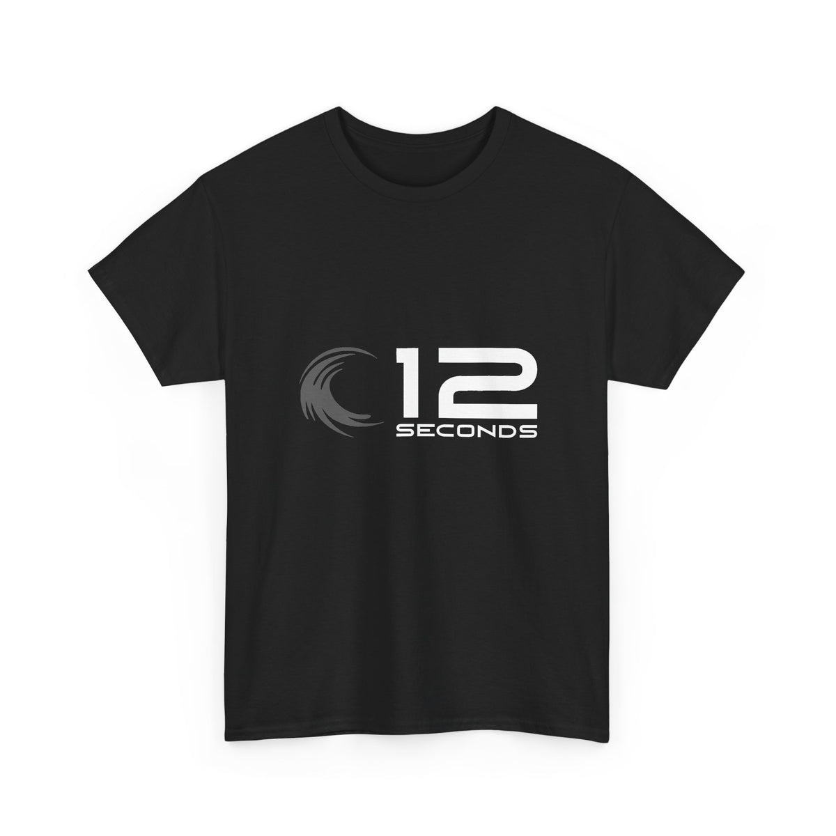 12 Seconds Logo T-Shirt — Heavy Cotton Graphic Tee