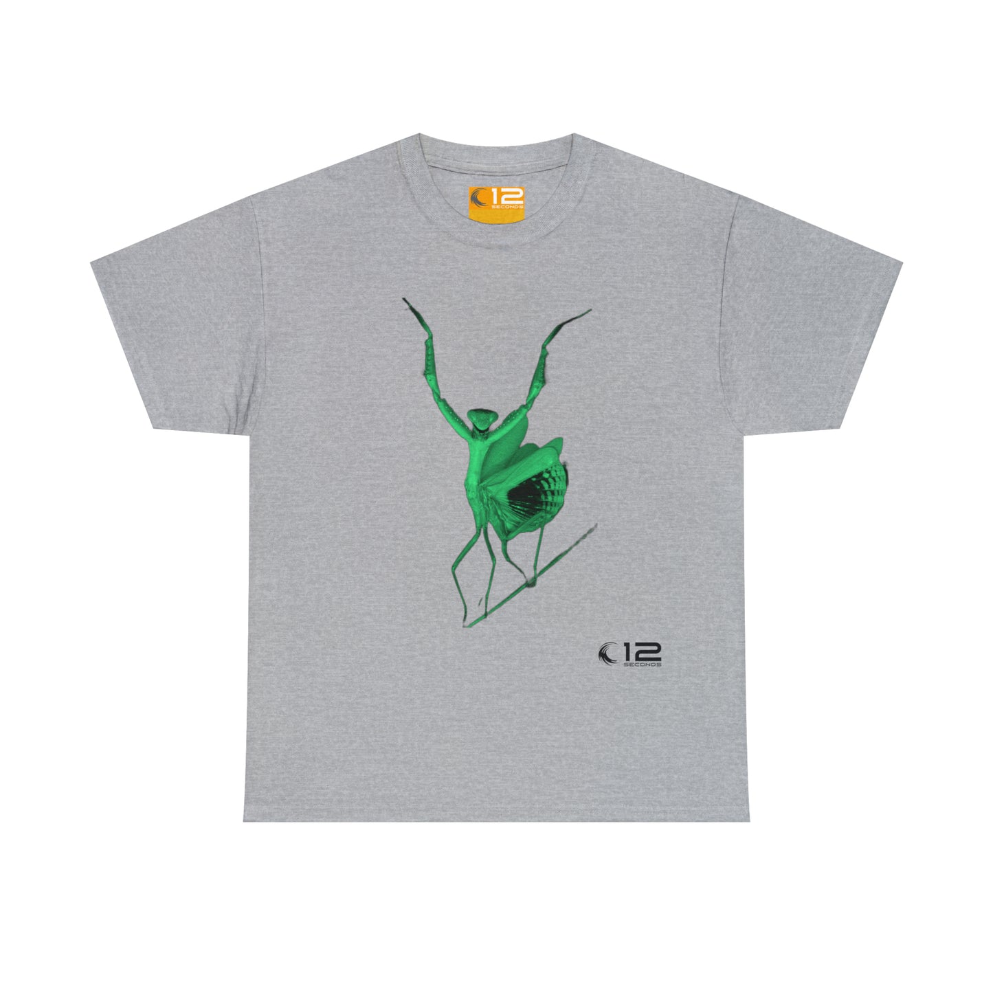 Heavy Cotton Tee - PRAYING MANTIS - 12 SECONDS APPAREL