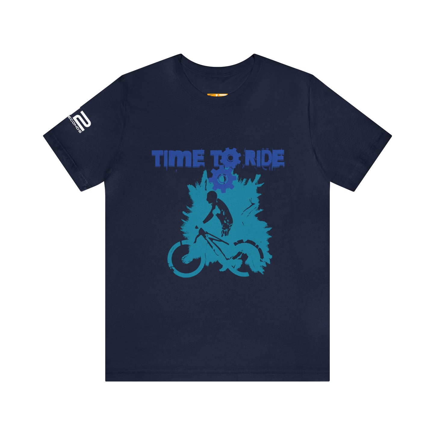 Jersey Short Sleeve Tee - TIME TO RIDE - 12 SECONDS APPAREL