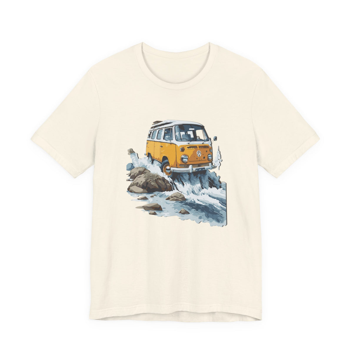 Vintage Camper Van T-Shirt — Road Trip Graphic Tee
