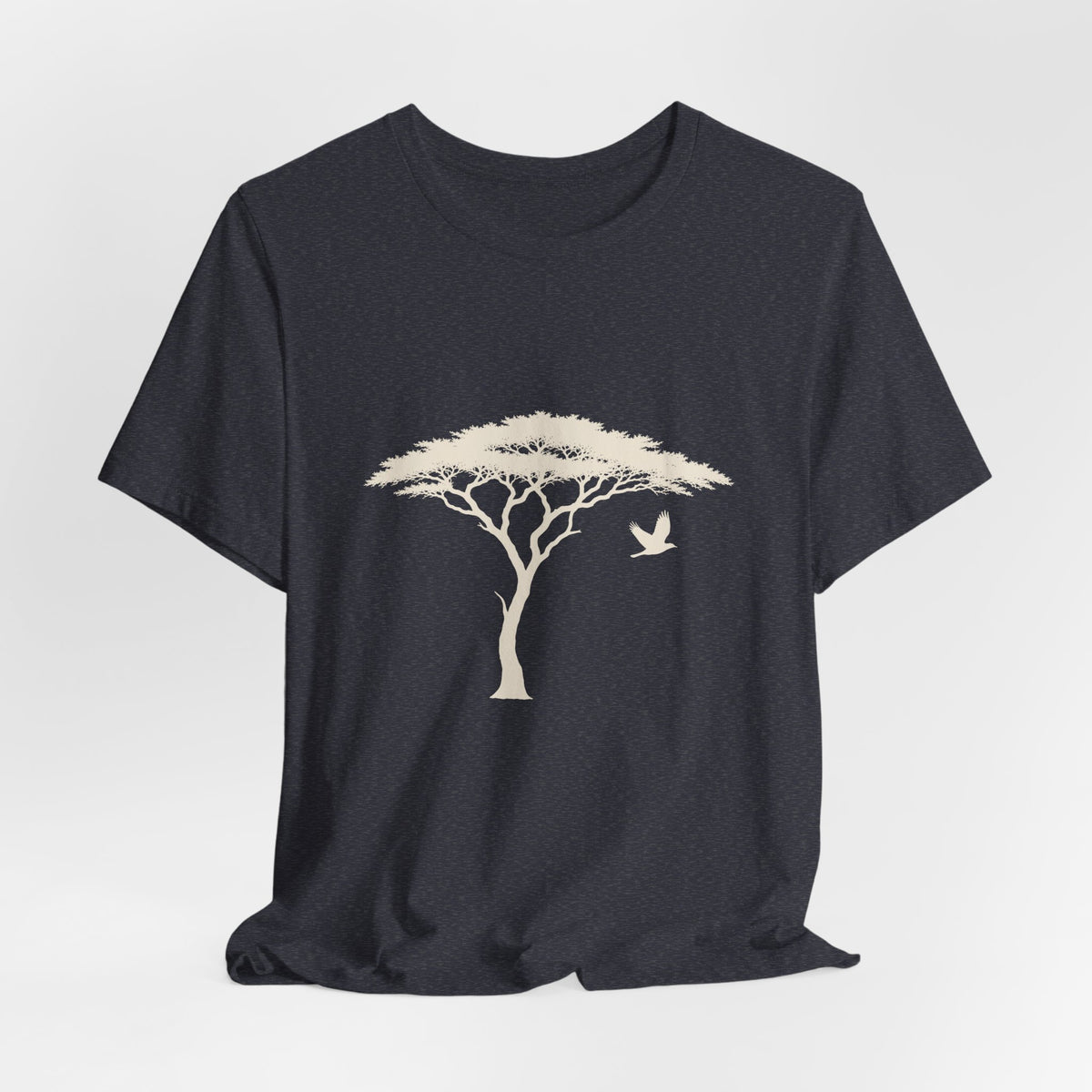 Lone Acacia Tree T-Shirt — African Savanna Graphic Tee