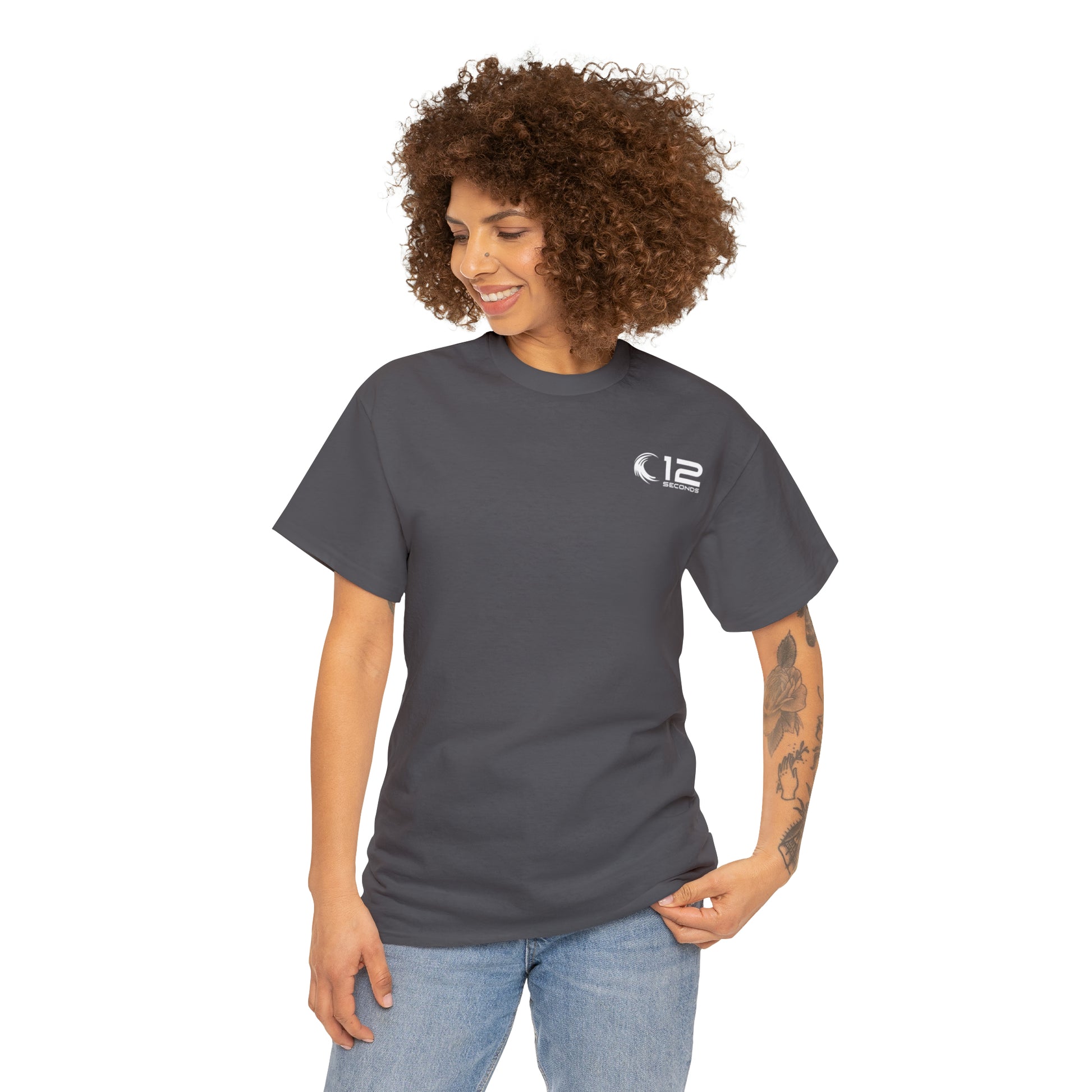 Unisex Heavy Cotton Tee - BAD HARE DAY - 12 SECONDS APPAREL