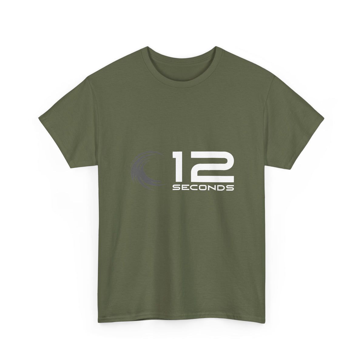 12 Seconds Logo T-Shirt — Heavy Cotton Graphic Tee