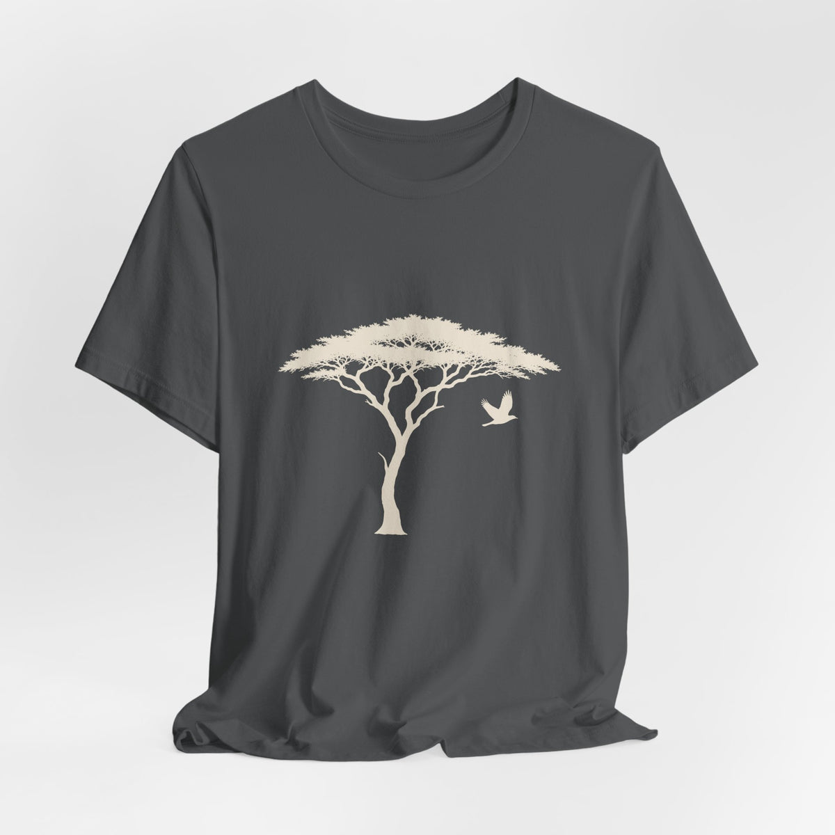 Lone Acacia Tree T-Shirt — African Savanna Graphic Tee
