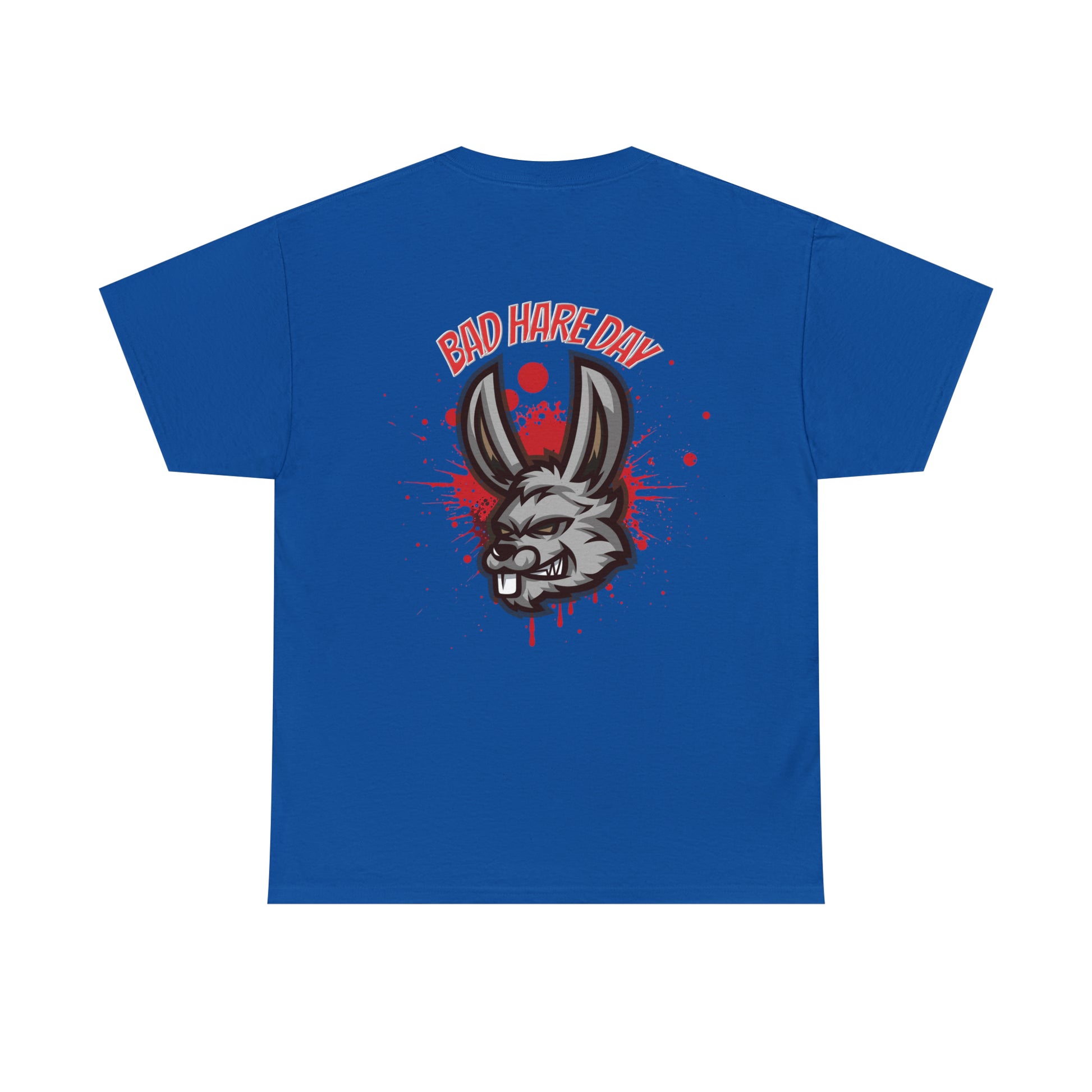 Unisex Heavy Cotton Tee - BAD HARE DAY - 12 SECONDS APPAREL