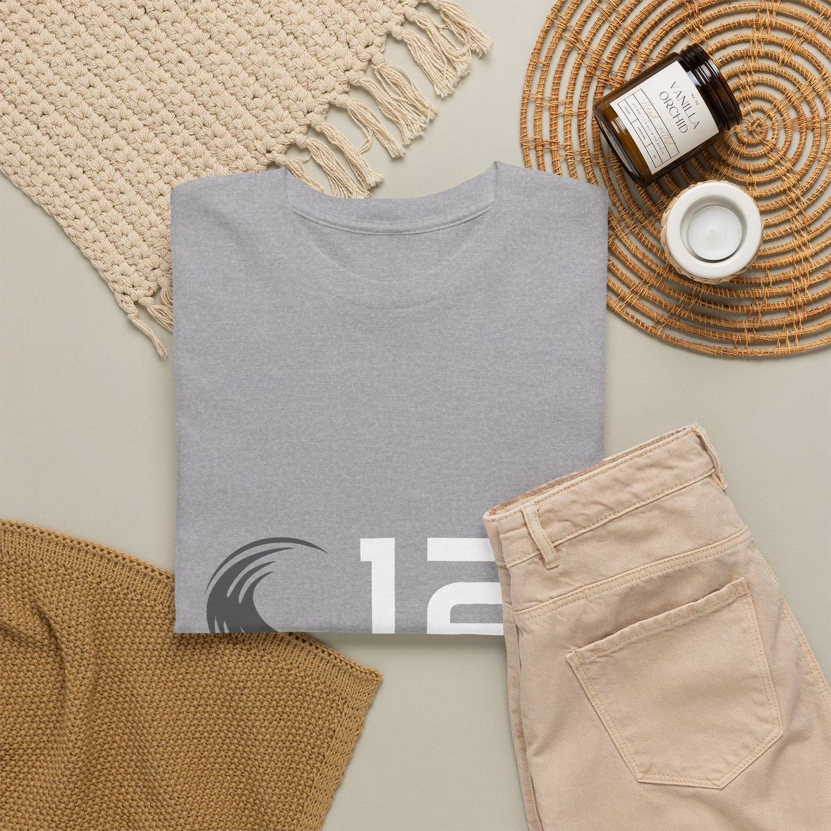12 Seconds Logo T-Shirt — Heavy Cotton Graphic Tee