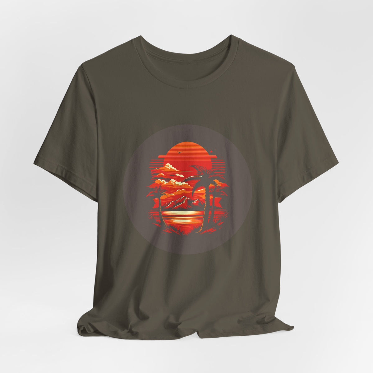 Circle the Sun T-Shirt — Minimal Sun Graphic Tee