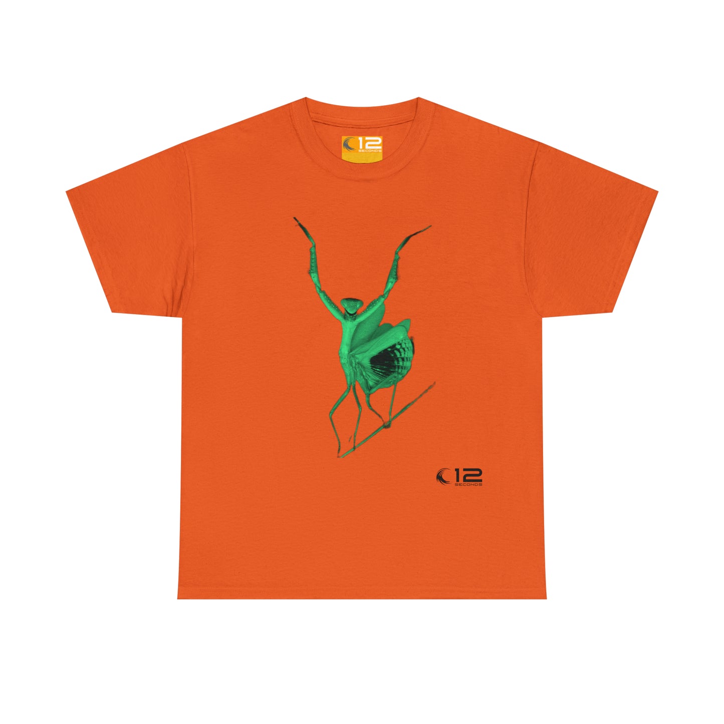 Heavy Cotton Tee - PRAYING MANTIS - 12 SECONDS APPAREL