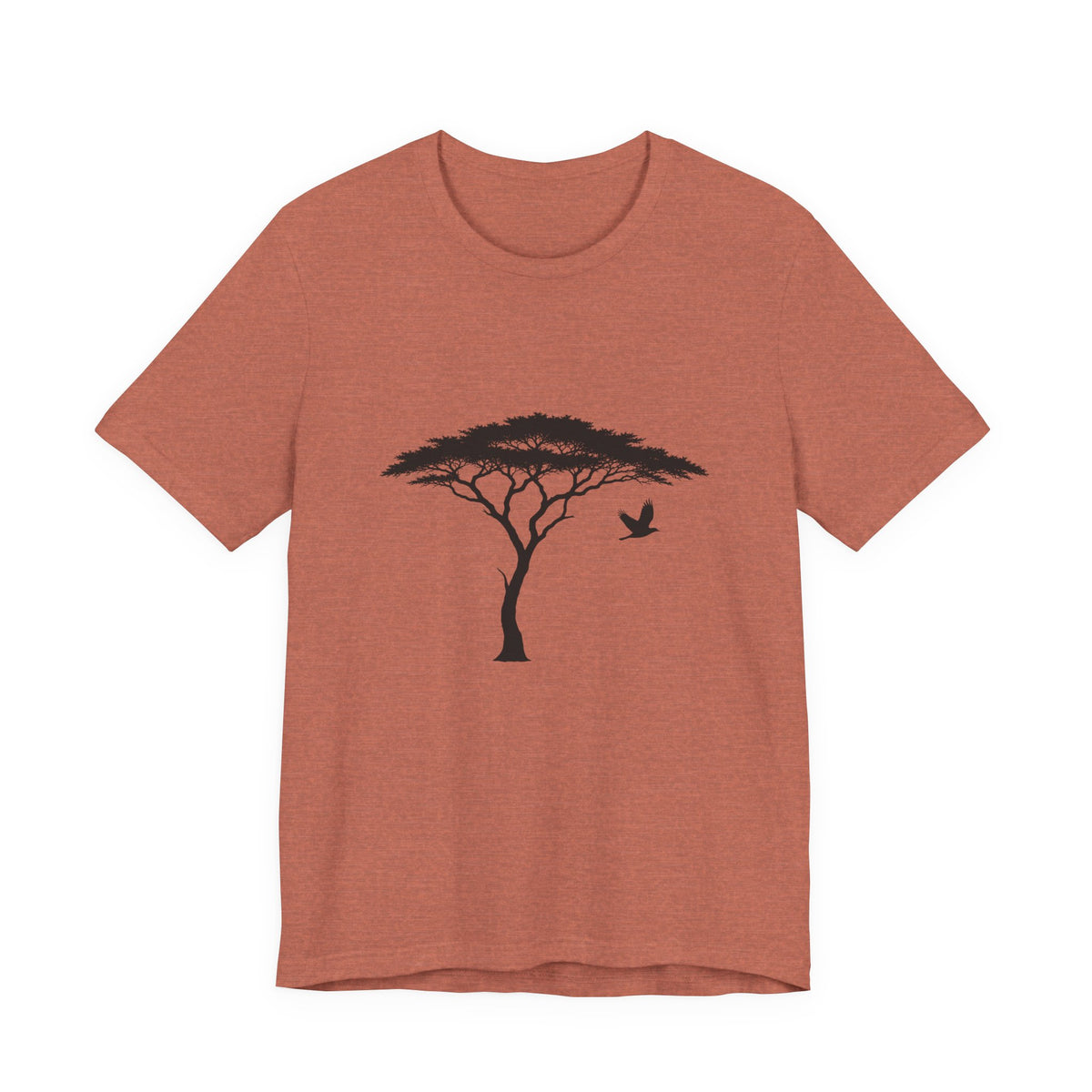 Lone Acacia Tree T-Shirt — African Savanna Graphic Tee