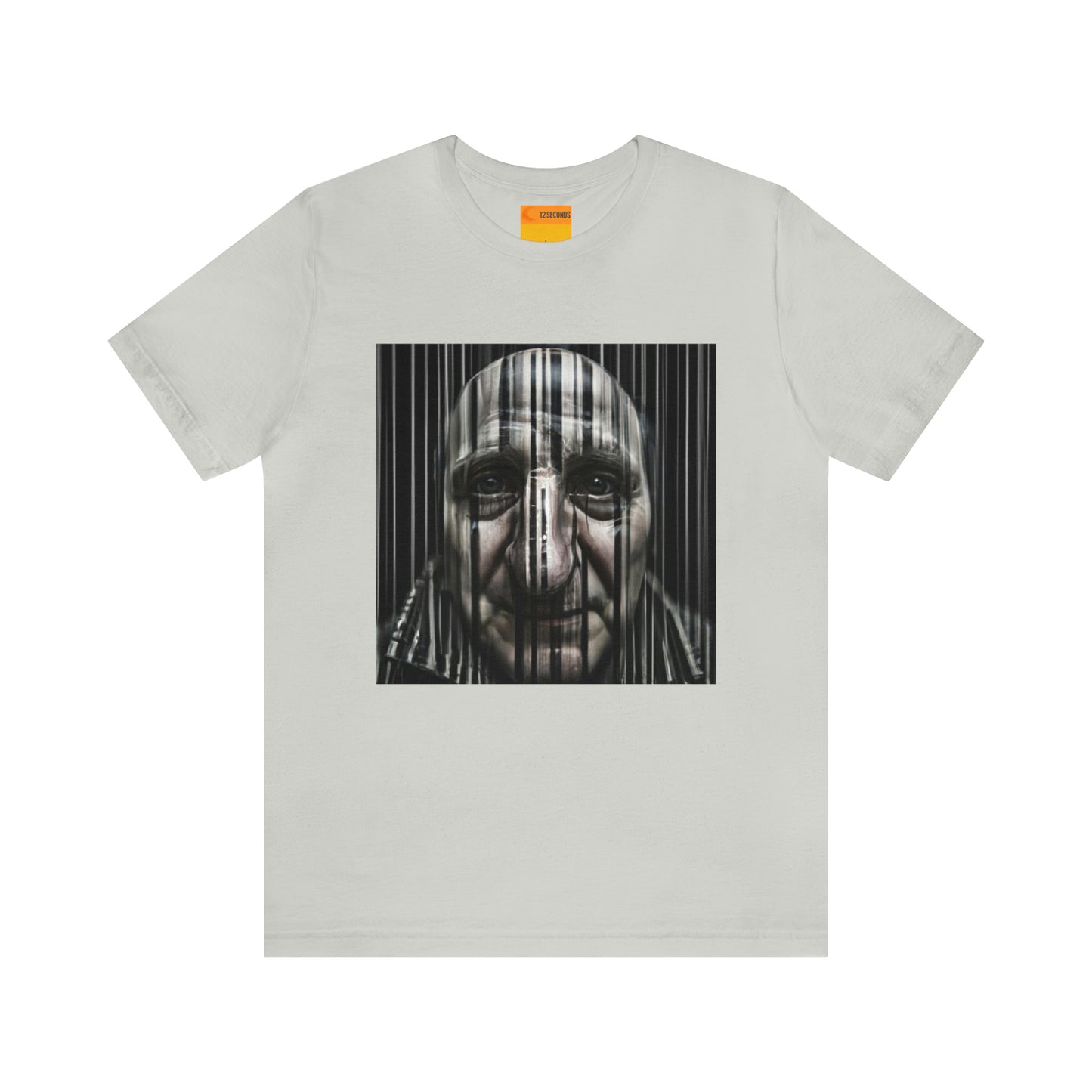 Jersey Short Sleeve Cotton Tee - BEHIND BARCODES - 12 SECONDS APPAREL