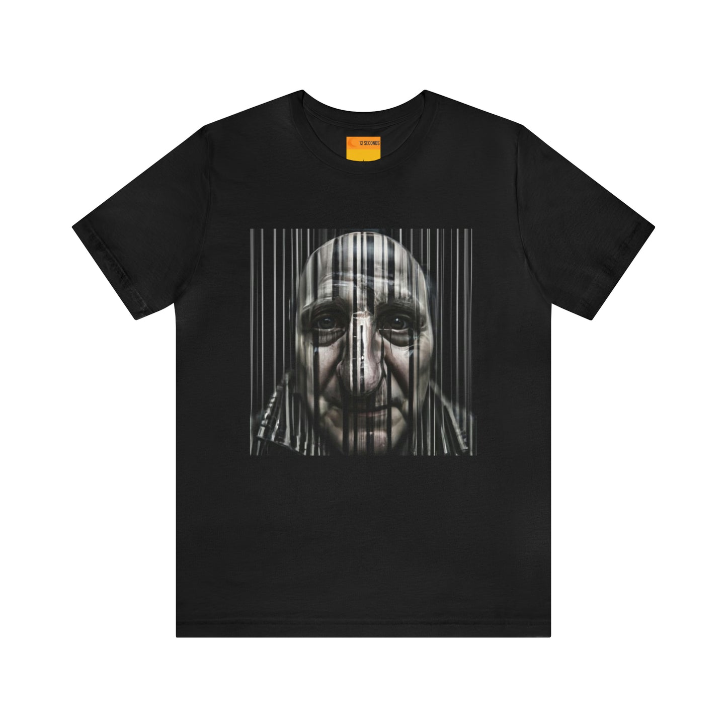 Jersey Short Sleeve Cotton Tee - BEHIND BARCODES - 12 SECONDS APPAREL