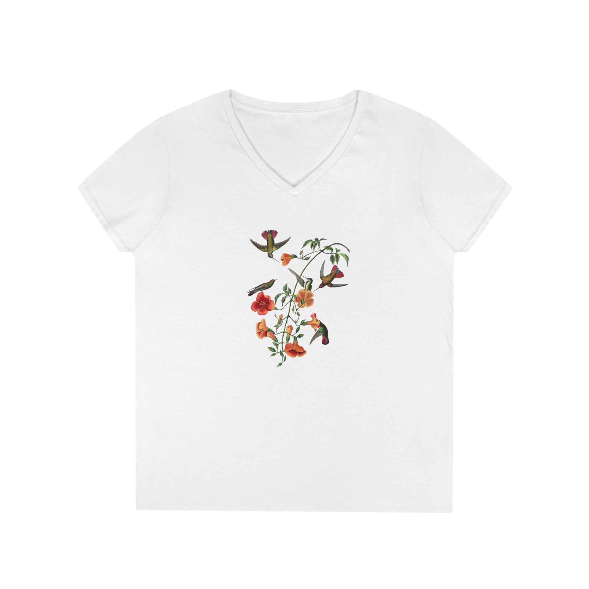 Ladies' V-Neck T-Shirt - SUNBIRDS - 12 SECONDS APPAREL