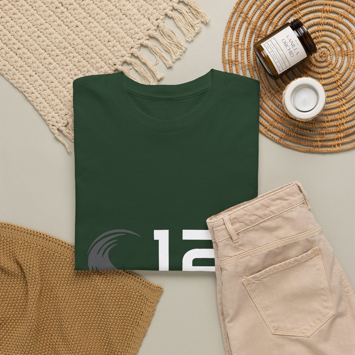 12 Seconds Logo T-Shirt — Heavy Cotton Graphic Tee