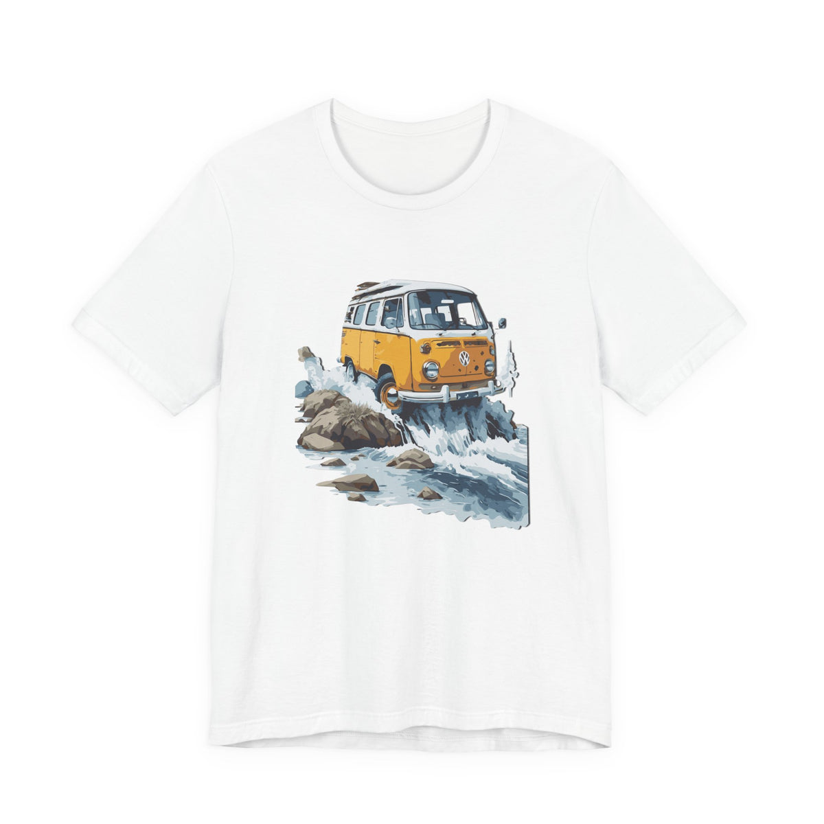 Vintage Camper Van T-Shirt — Road Trip Graphic Tee