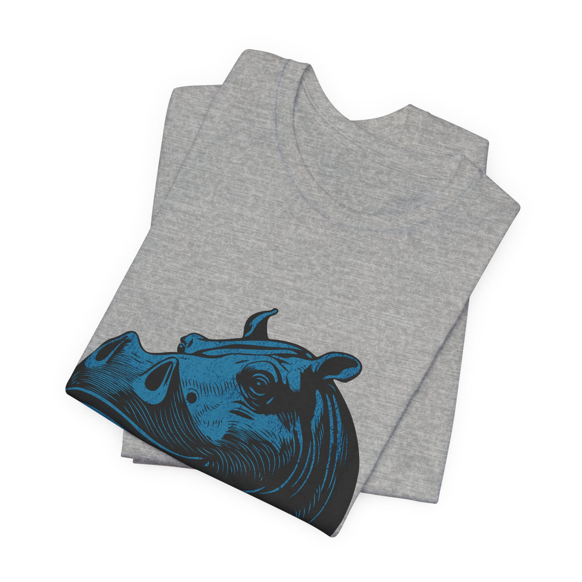 Imvubu Hippo T-Shirt — African Wildlife Graphic Tee