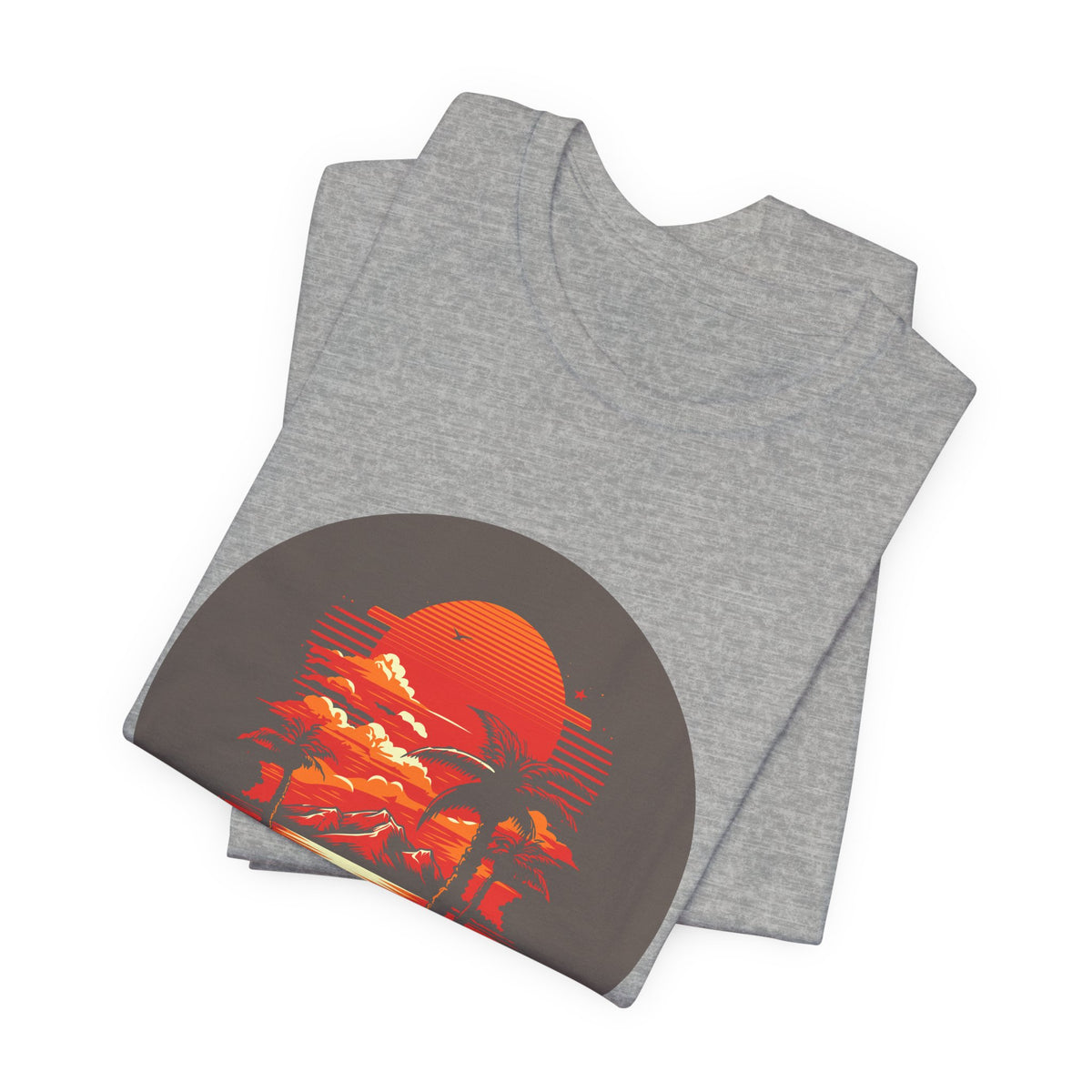Circle the Sun T-Shirt — Minimal Sun Graphic Tee