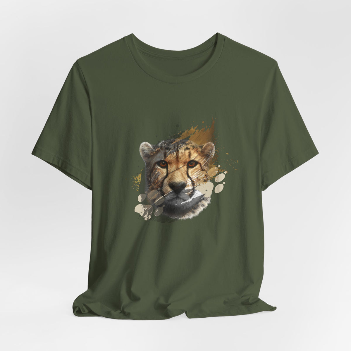 Cheetah Sprint T-Shirt — African Safari Graphic Tee
