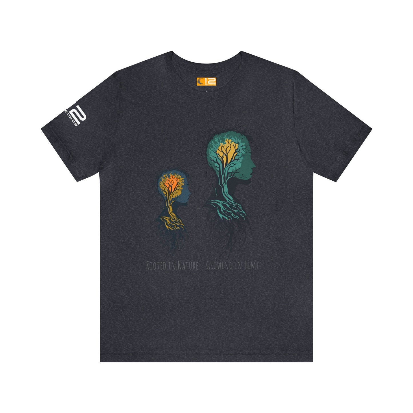 Unisex Jersey Short Sleeve Tee - DOUBLE DEEPLY ROOTED - 12 SECONDS APPAREL