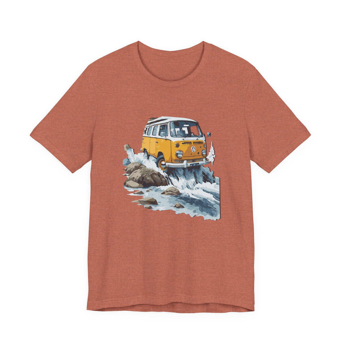 Vintage Camper Van T-Shirt — Road Trip Graphic Tee