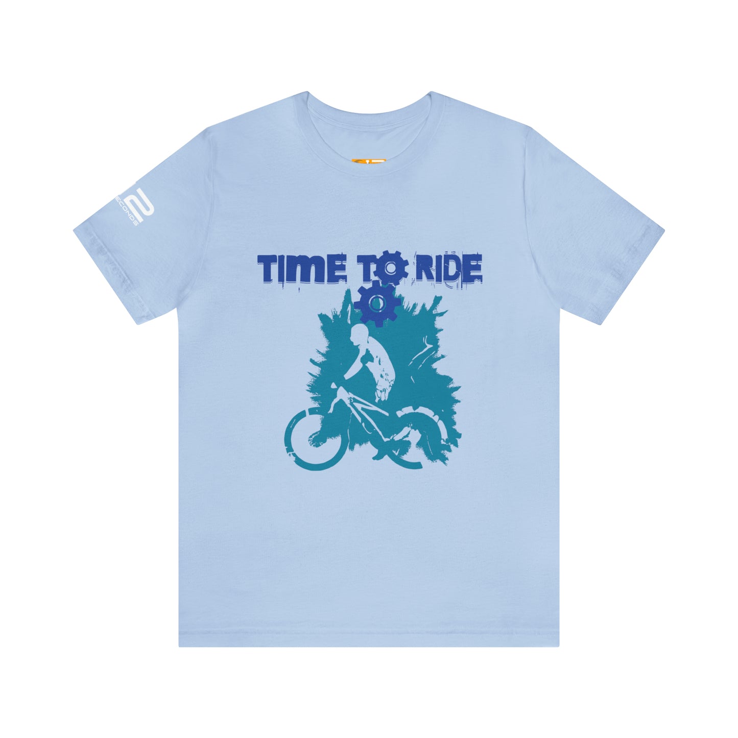 Jersey Short Sleeve Tee - TIME TO RIDE - 12 SECONDS APPAREL