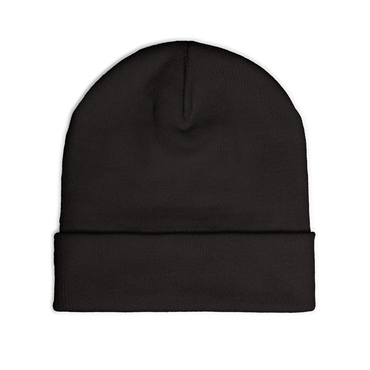 Embroidered Knit Beanie — 12 Seconds Logo Winter Hat