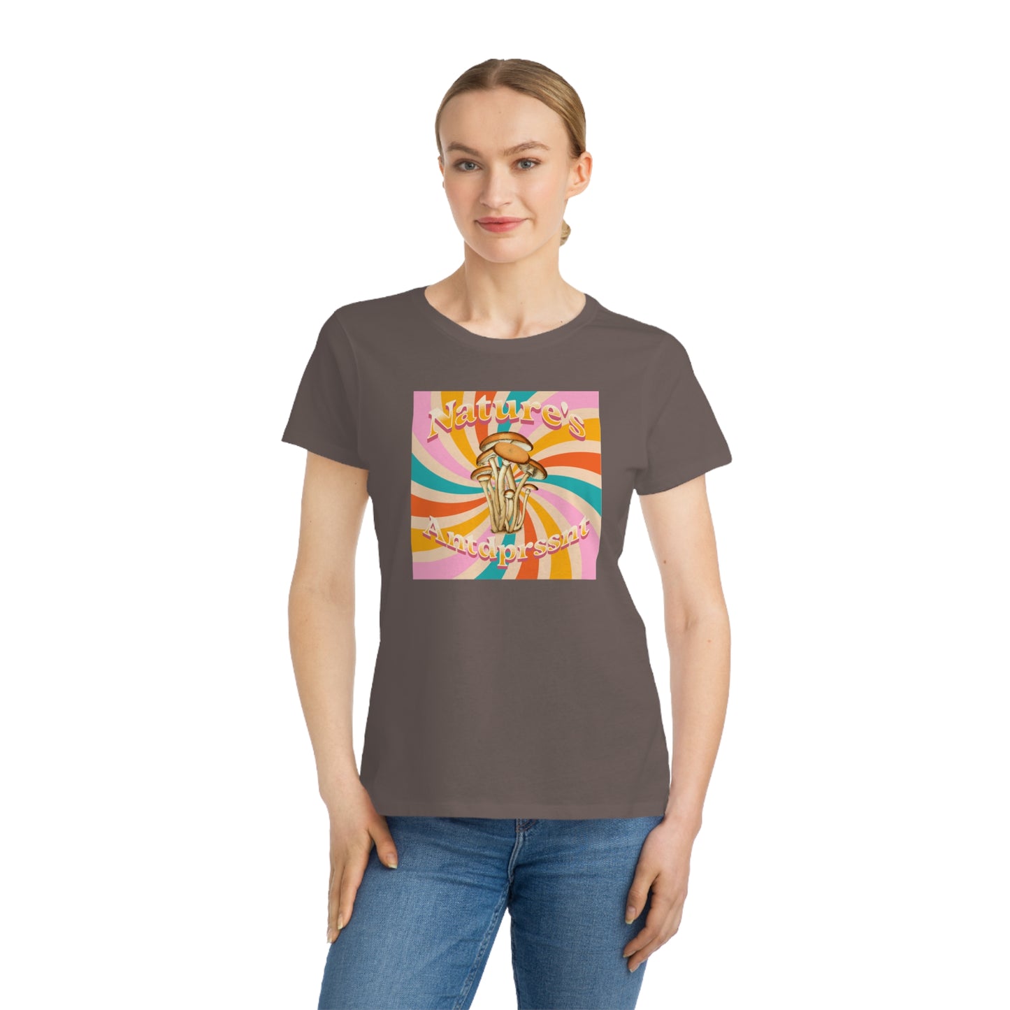 Organic Women's Classic T-Shirt - SHROOMS - 12 SECONDS APPAREL