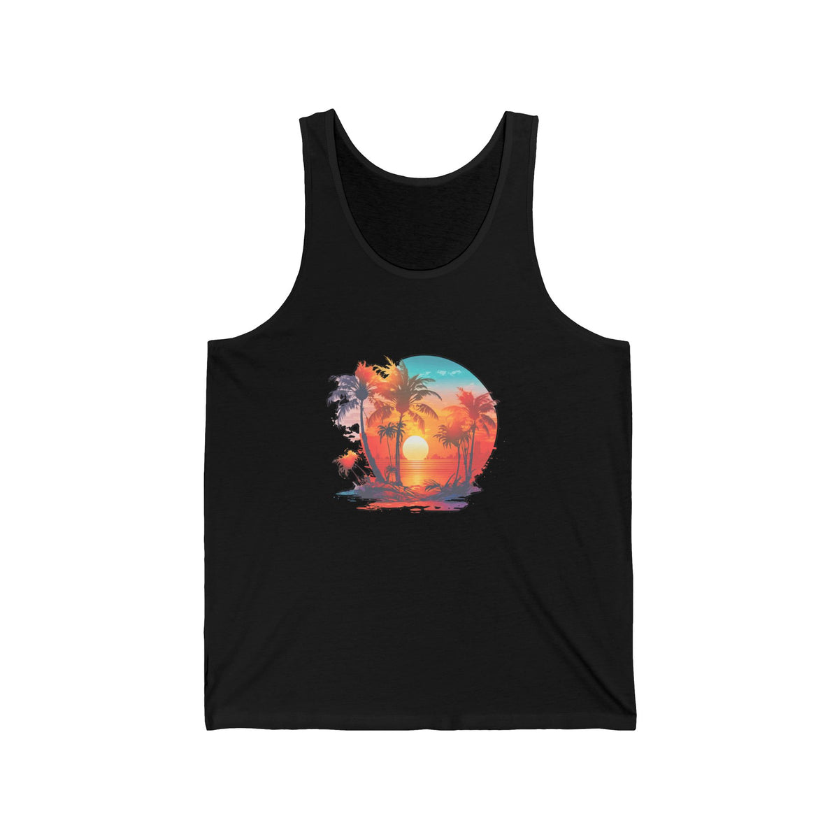 Sundowner Sunset Tank Top — Beach Graphic Tank