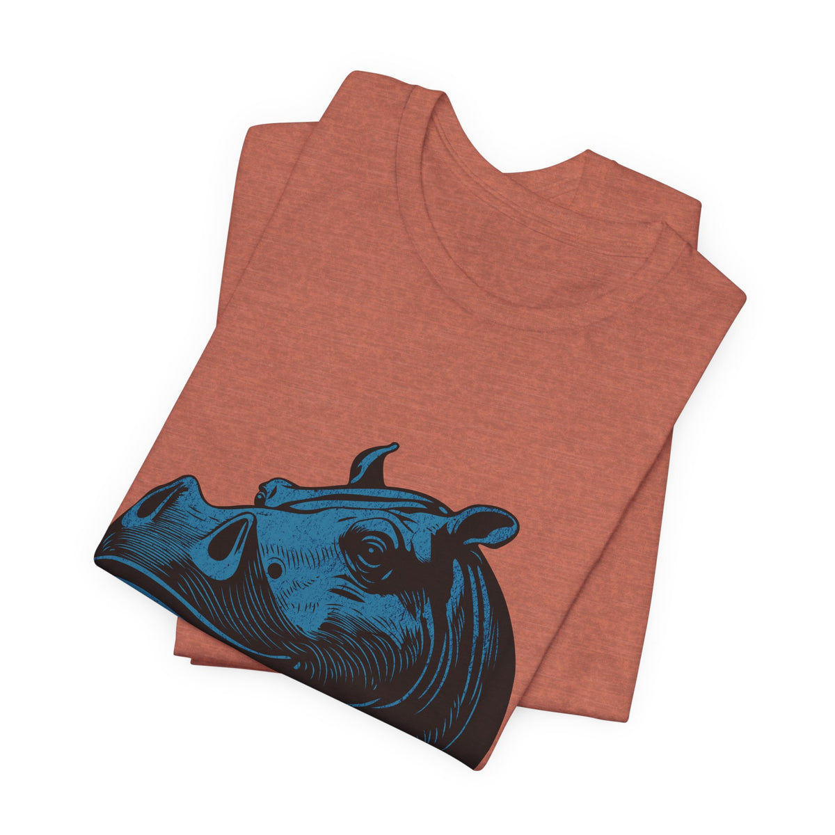 Imvubu Hippo T-Shirt — African Wildlife Graphic Tee