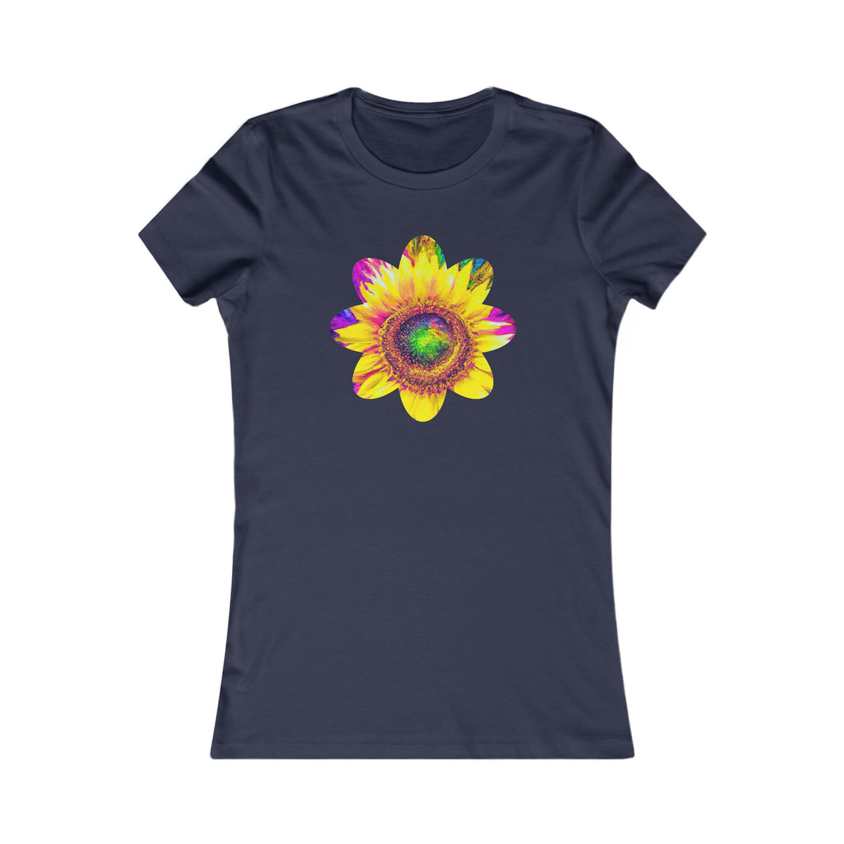Sunflower T-Shirt for Women — Floral Graphic Tee