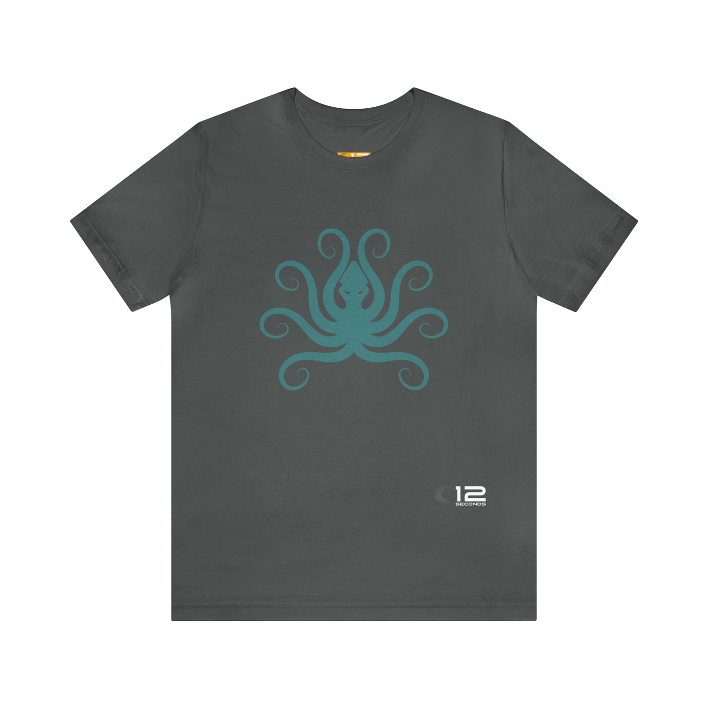 Jersey Short Sleeve Cotton Tee - OCTOPUS - 12 SECONDS APPAREL