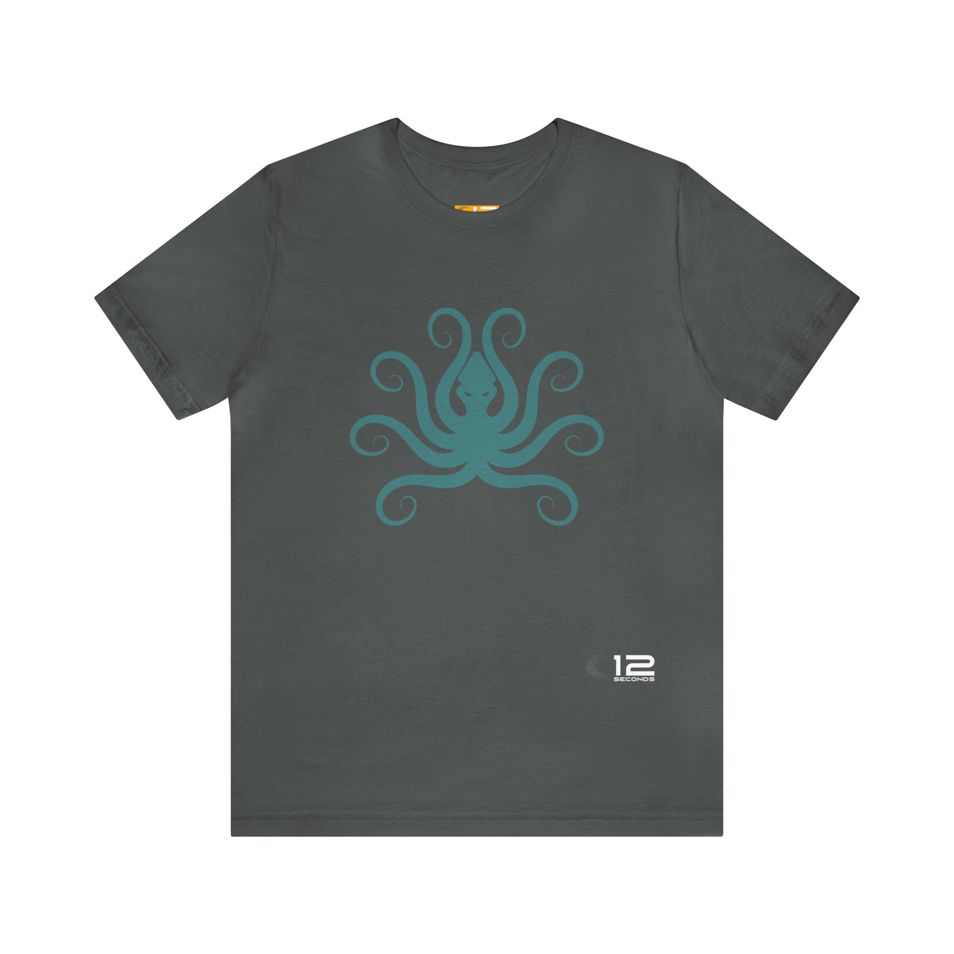 Jersey Short Sleeve Cotton Tee - OCTOPUS - 12 SECONDS APPAREL
