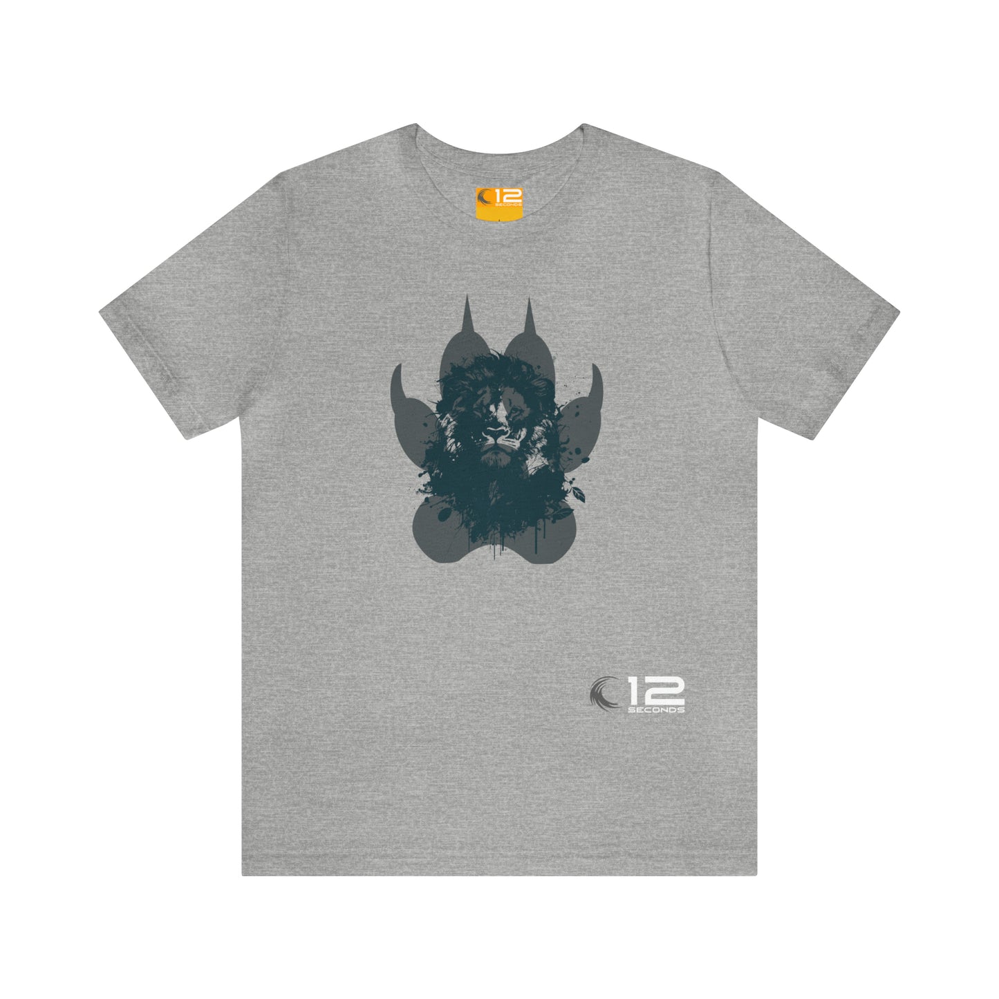 Jersey Short Sleeve Tee - LION PAW - 12 SECONDS APPAREL