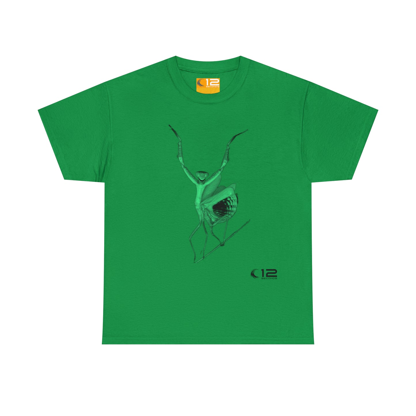 Heavy Cotton Tee - PRAYING MANTIS - 12 SECONDS APPAREL