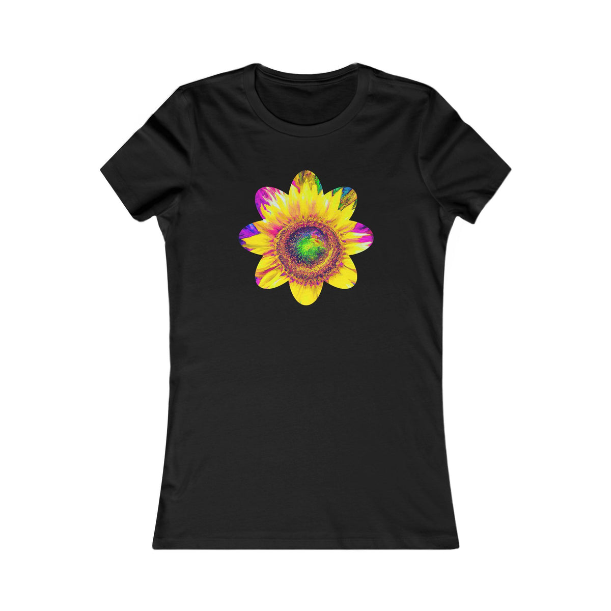 Sunflower T-Shirt for Women — Floral Graphic Tee