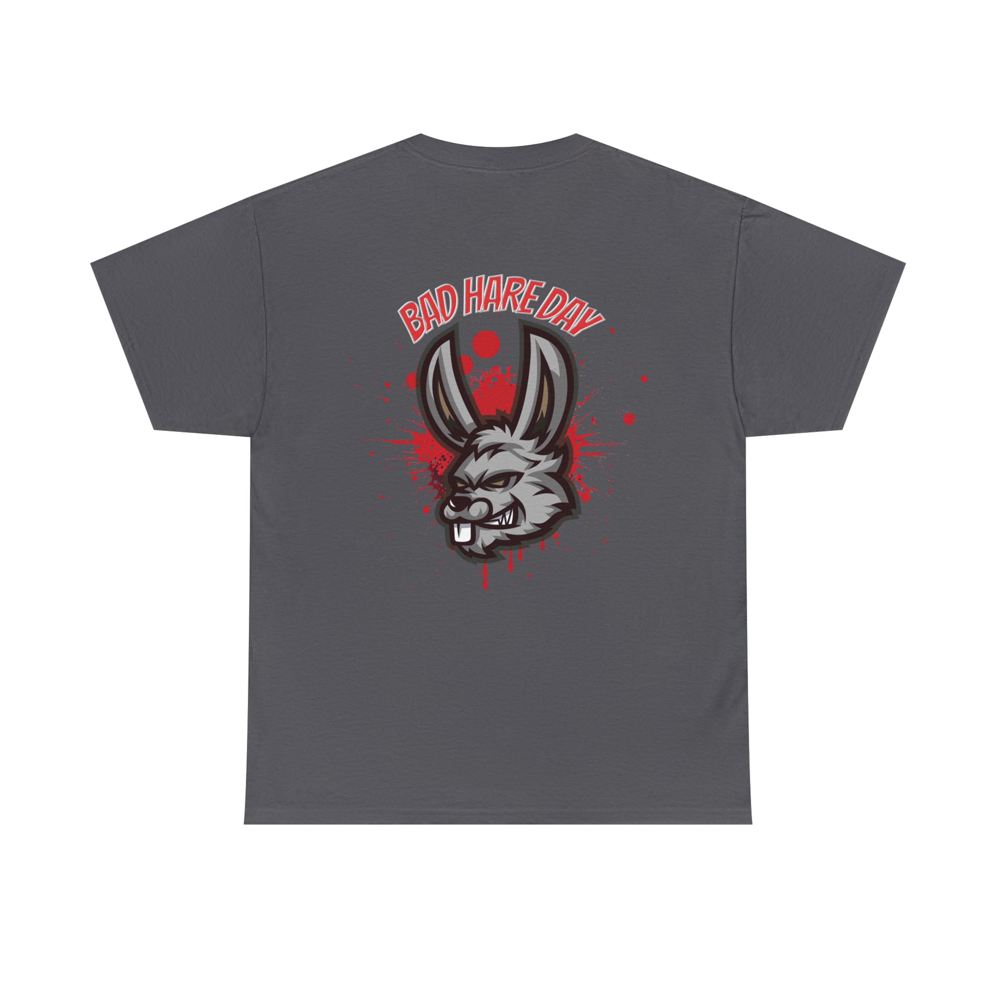 Unisex Heavy Cotton Tee - BAD HARE DAY - 12 SECONDS APPAREL
