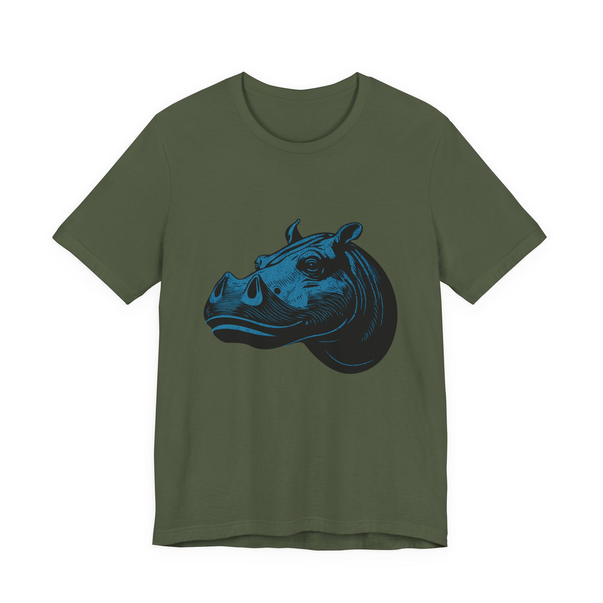 Imvubu Hippo T-Shirt — African Wildlife Graphic Tee