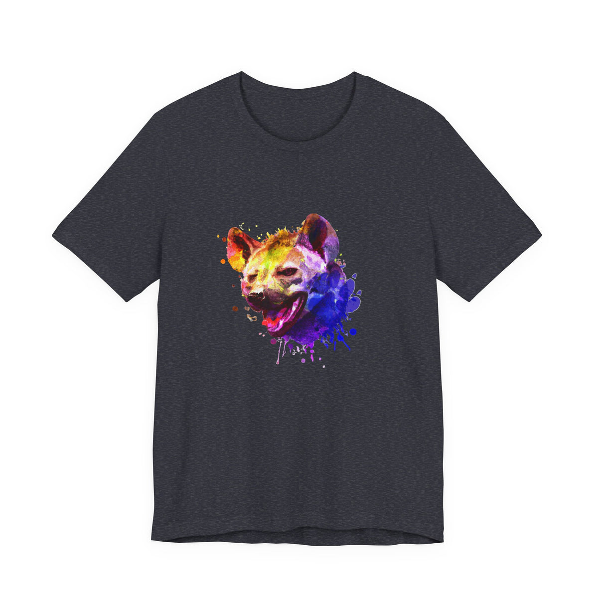 Hyena T-Shirt — Colourful African Wildlife Graphic Tee