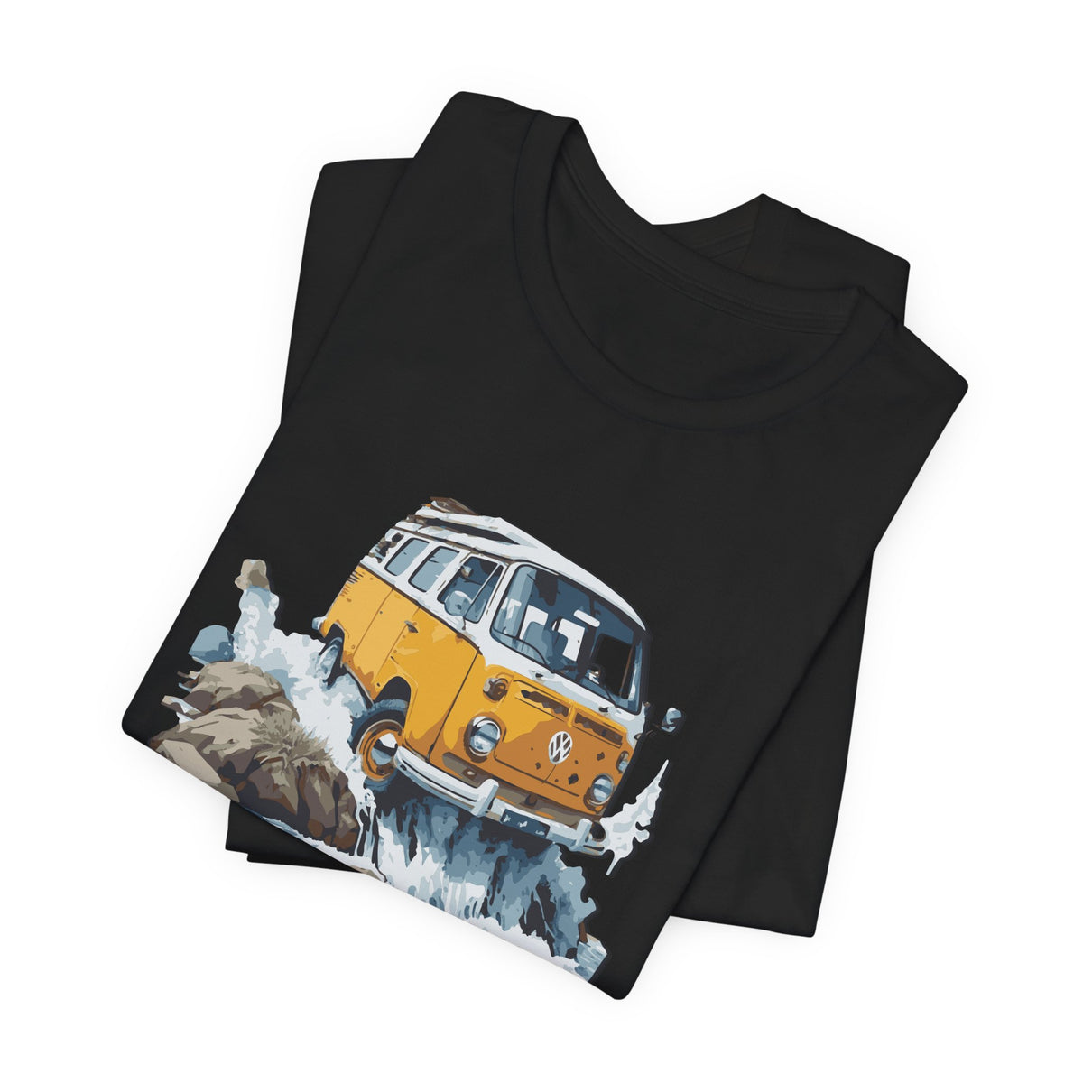 Vintage Camper Van T-Shirt — Road Trip Graphic Tee