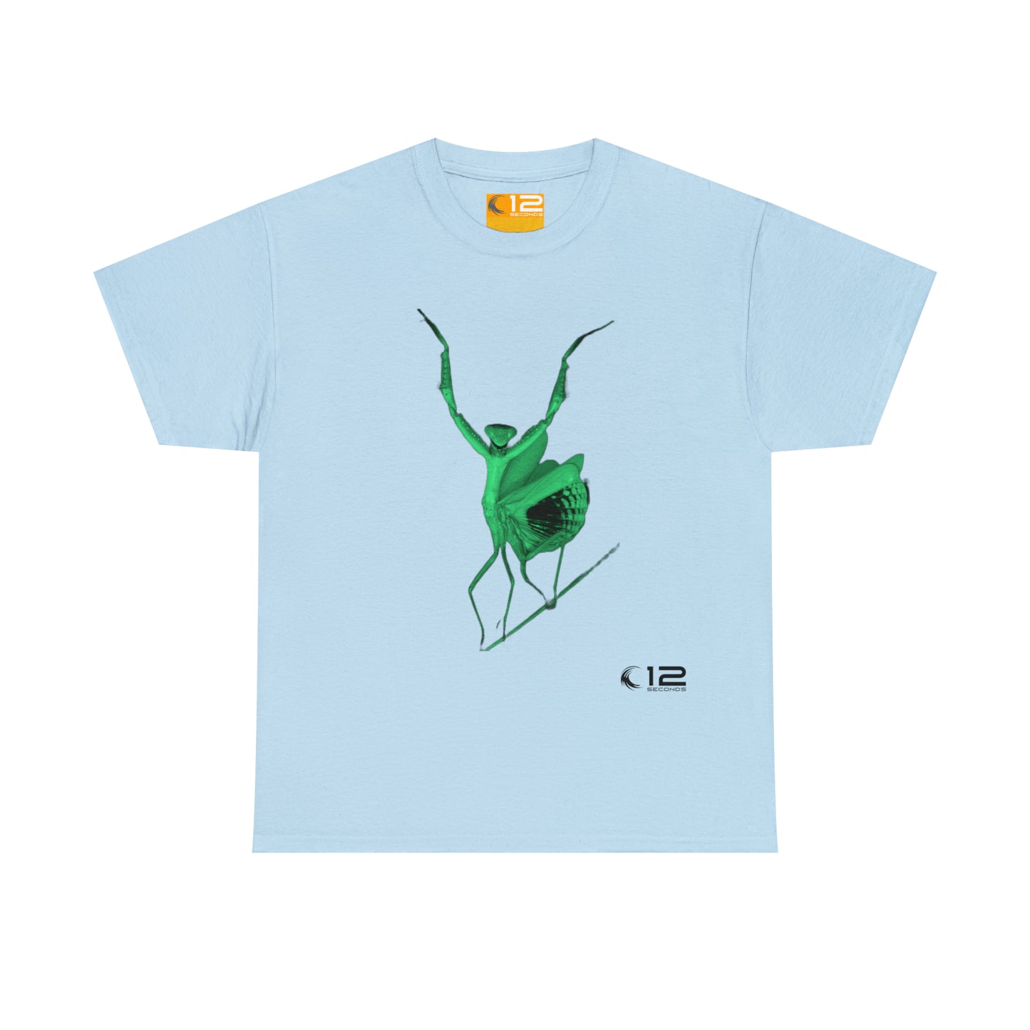 Heavy Cotton Tee - PRAYING MANTIS - 12 SECONDS APPAREL