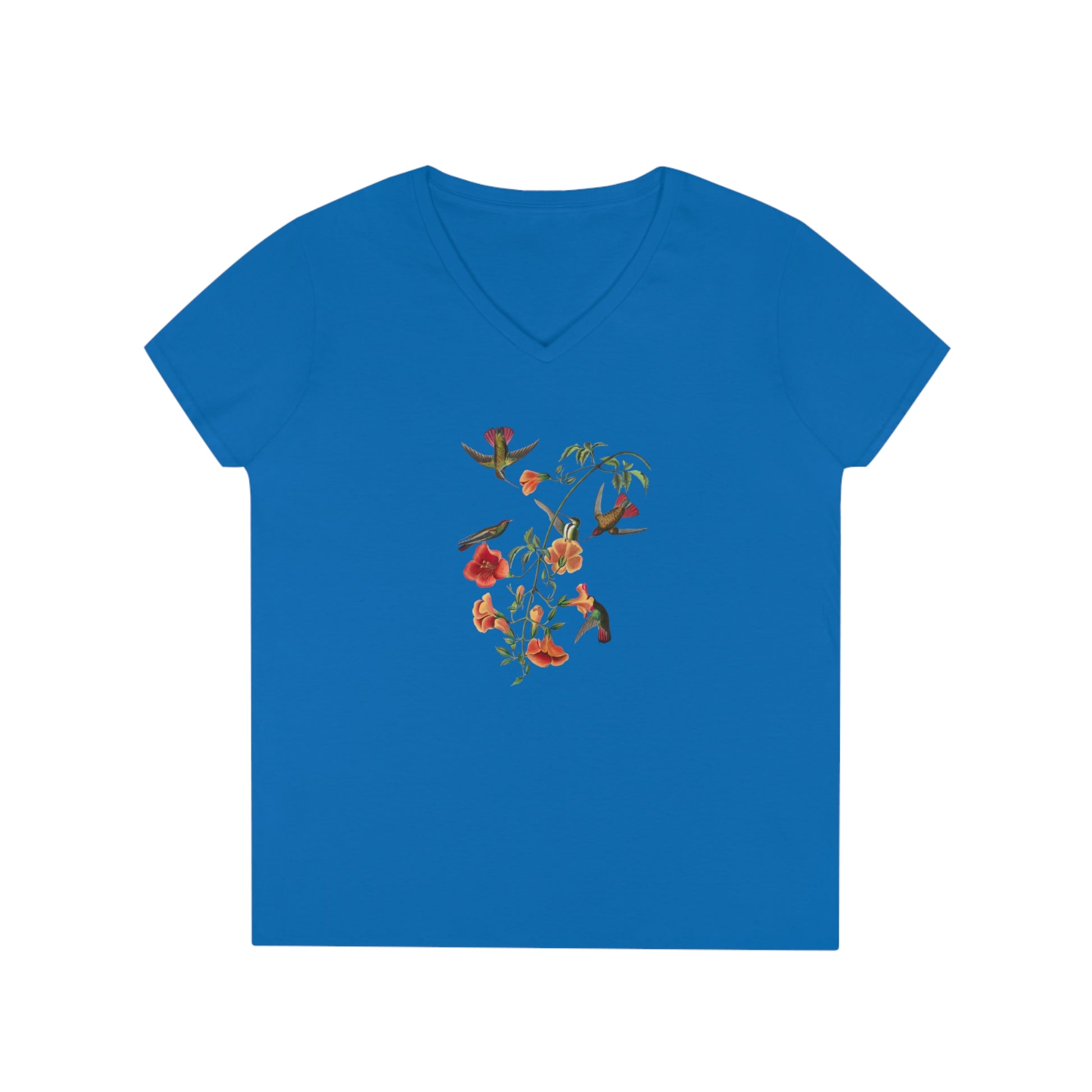 Ladies' V-Neck T-Shirt - SUNBIRDS - 12 SECONDS APPAREL
