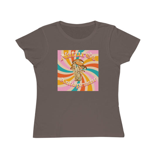 Organic Women's Classic T-Shirt - SHROOMS - 12 SECONDS APPAREL